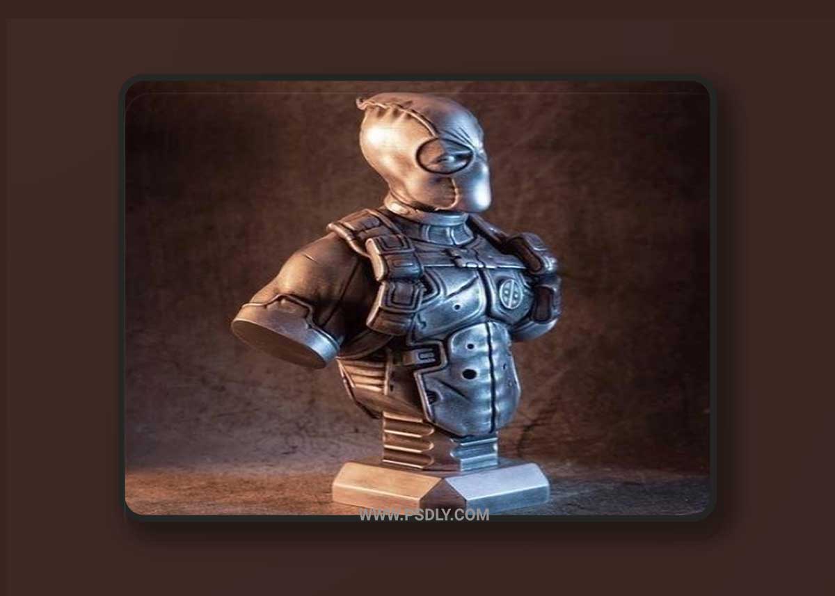 Deadpool (Classic) bust 3D Printable