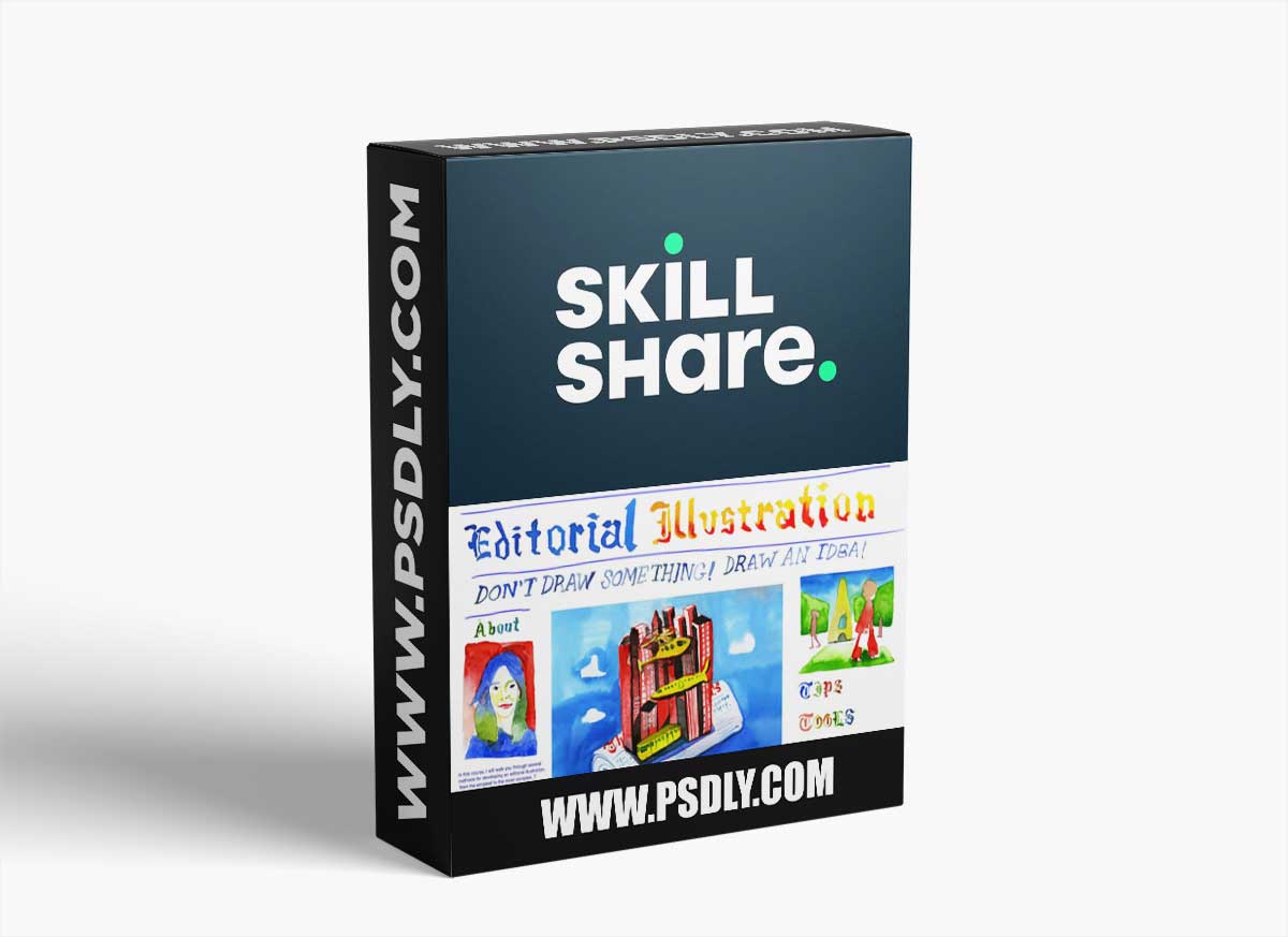 Editorial Illustration: Don't Draw Something! Draw an Idea!