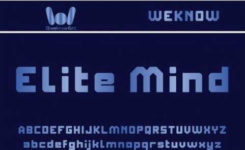 Elite Mind font