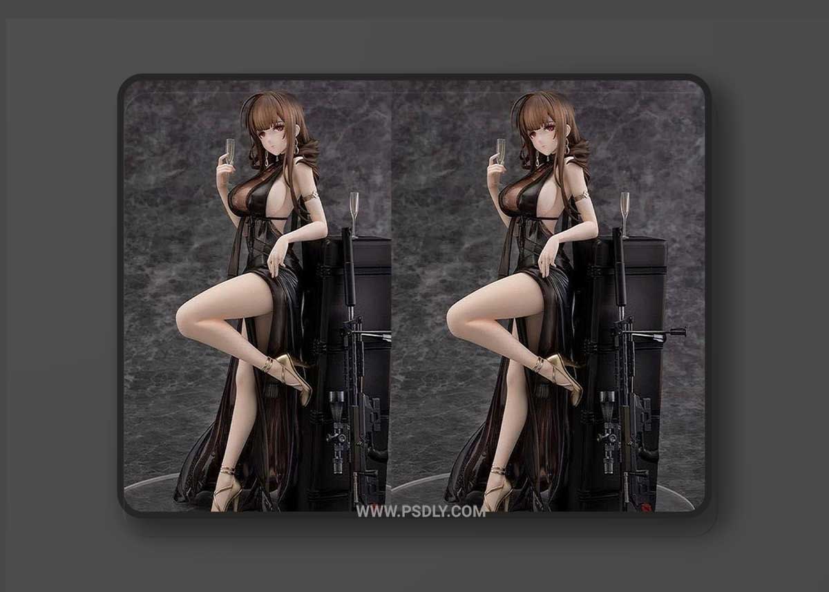 Girls Frontline 3D Printable 3D Model