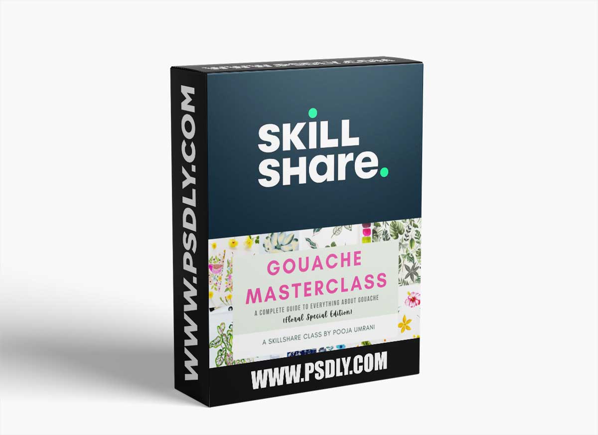 Gouache Masterclass: A Complete Guide to Everything About Gouache (Floral Special Edition)
