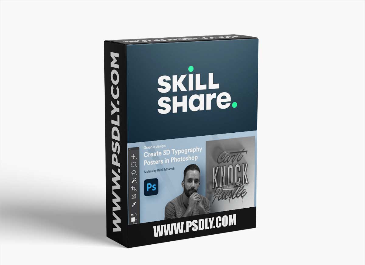 Graphic Design: Create 3D Typography Posters In Adobe Photoshop