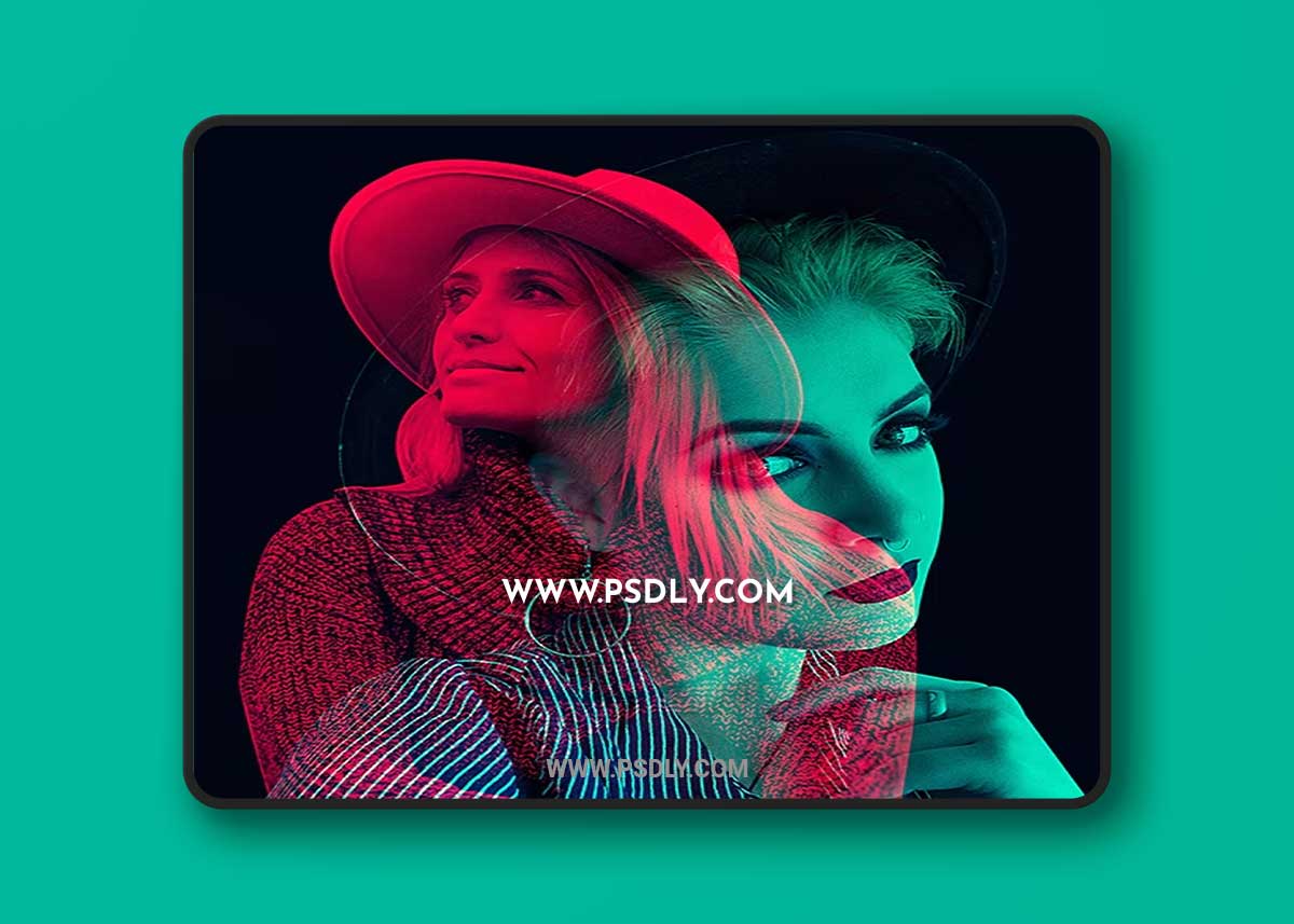 GraphicRiver - Double Color Exposure Effect 37120721