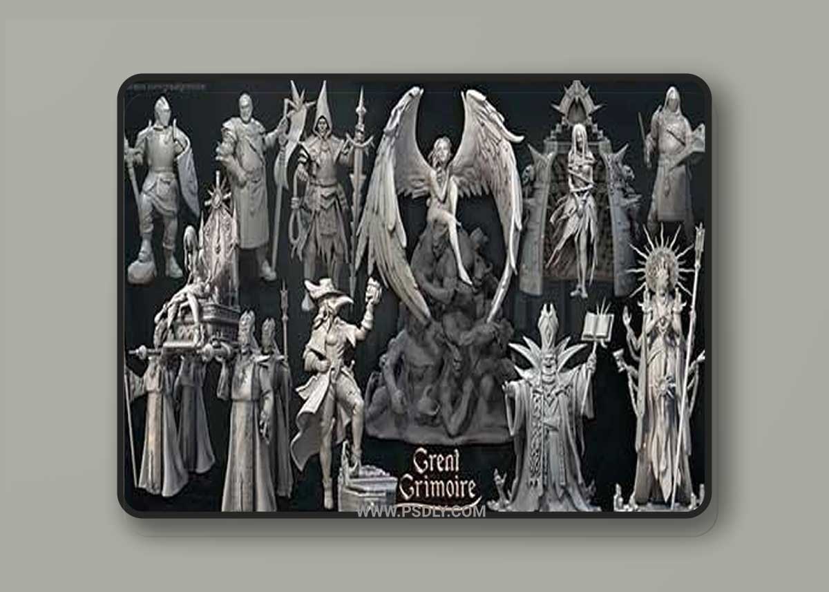 Great Grimoire - Dawn of Heresy March 20223D Printable
