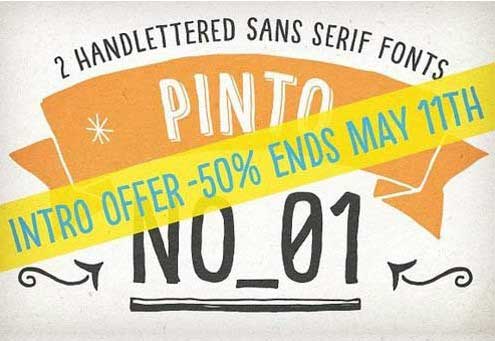 Hand-drawn Pinto NO 01 for Packaging