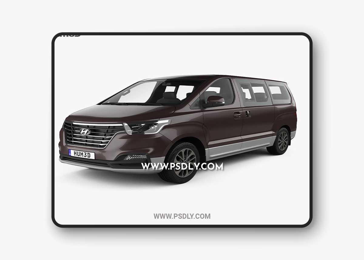 Hyundai Grand Starex 2018 3D model