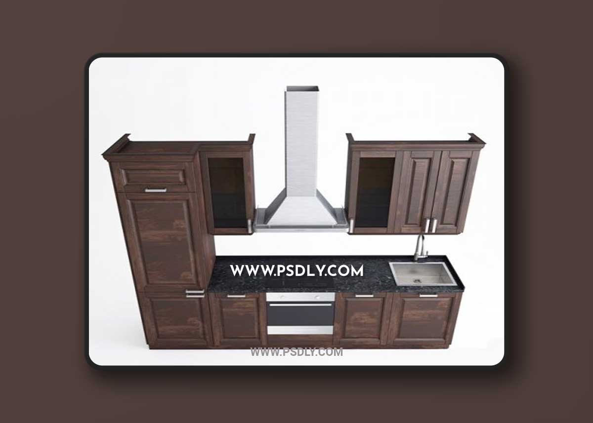 IKEA Kitchen 196 3D Models