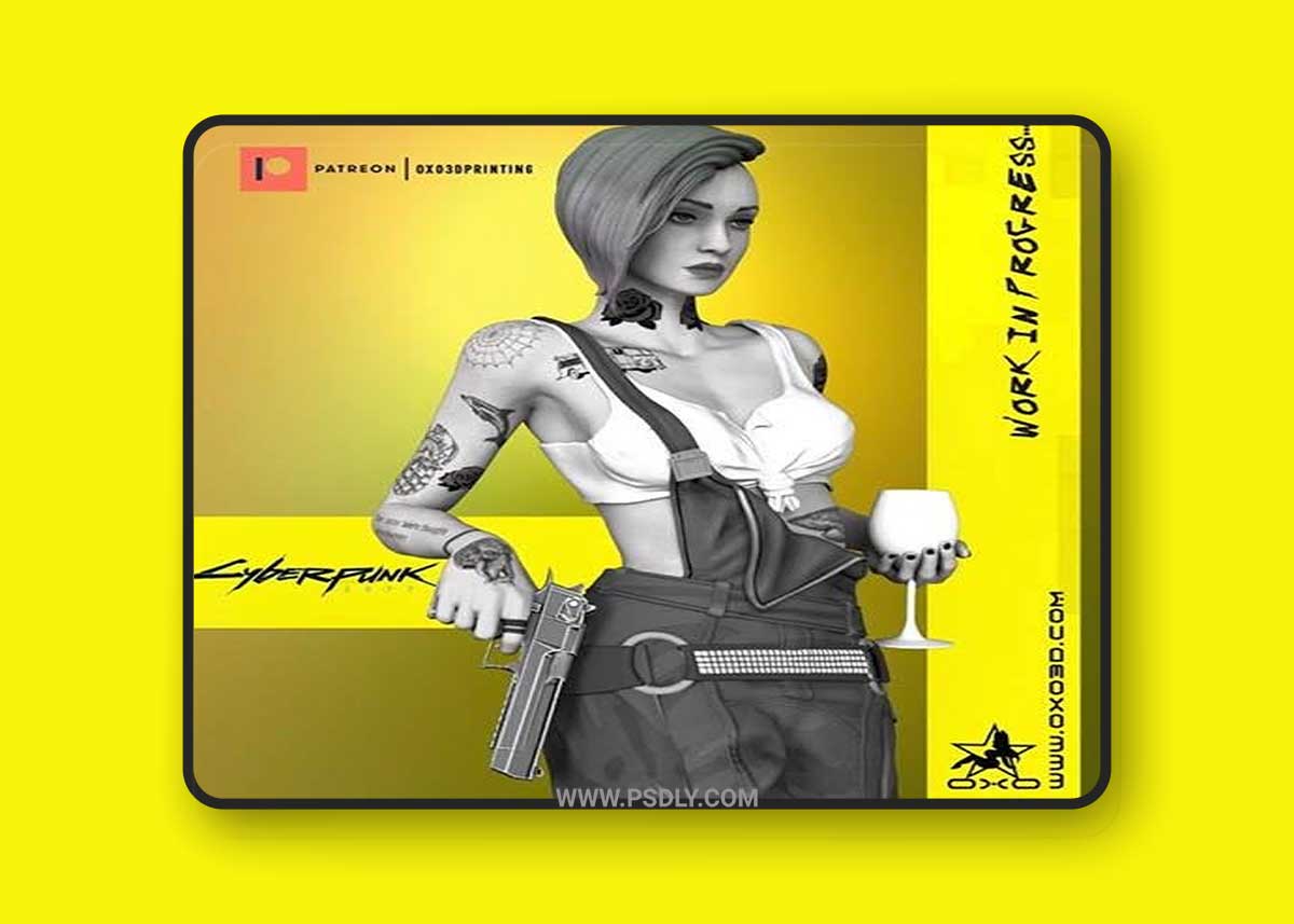 Judy Alvarez 3D Model