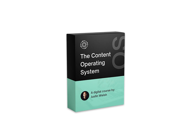 Justin Welsh The Content Operating System Download
