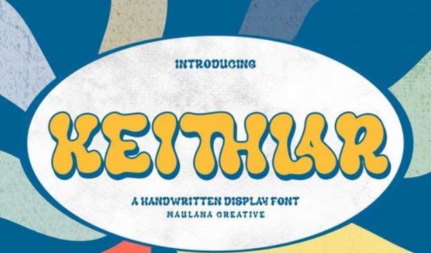 Keithlar Display FontKeithlar Display Font