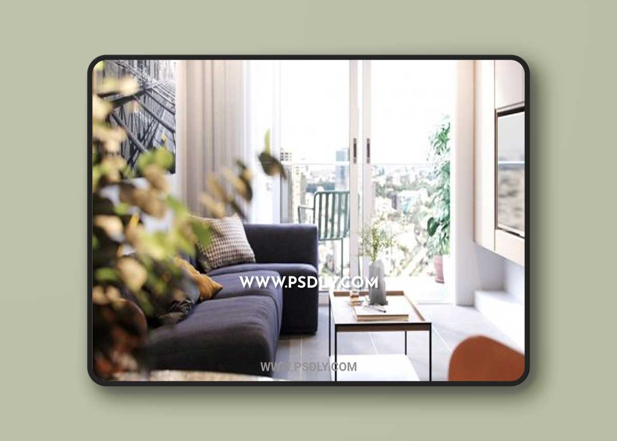 Kitchen - Livingroom Scene By TrongNguyen