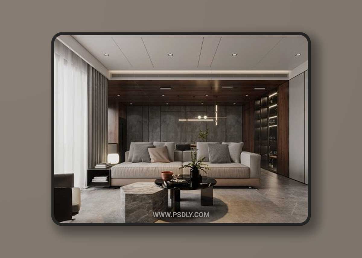 Living Room – Kitchen Interior By Phong Mai Nuovo