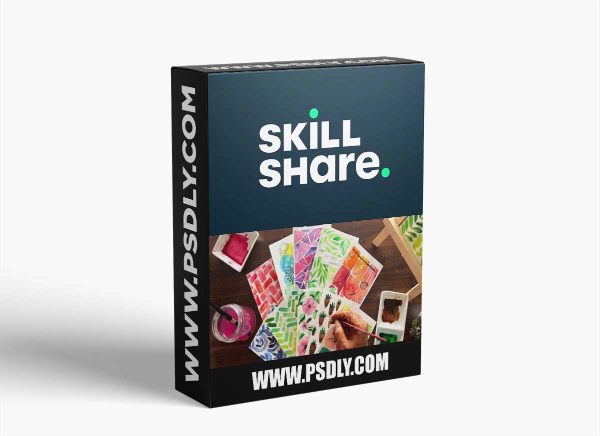 Loose and Repetitive Watercolor Patterns - A 10 Day Journey with Art Therapy