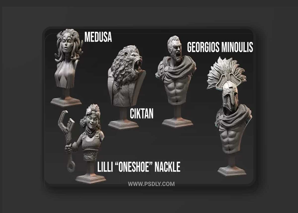 Loot Studios Fantasy - April 2021 3D Printable