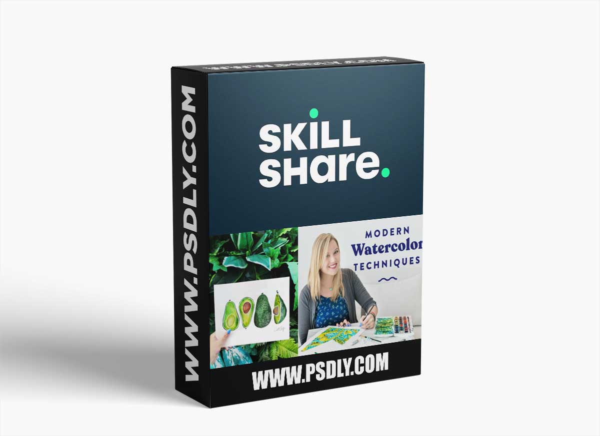 Modern Watercolor Techniques: Explore Skills to Create On-Trend Paintings