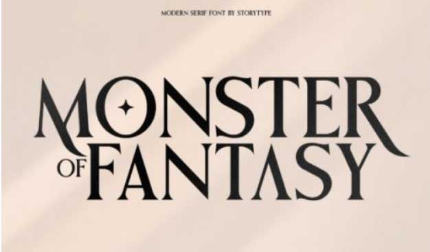 Monster of Fantasy Font