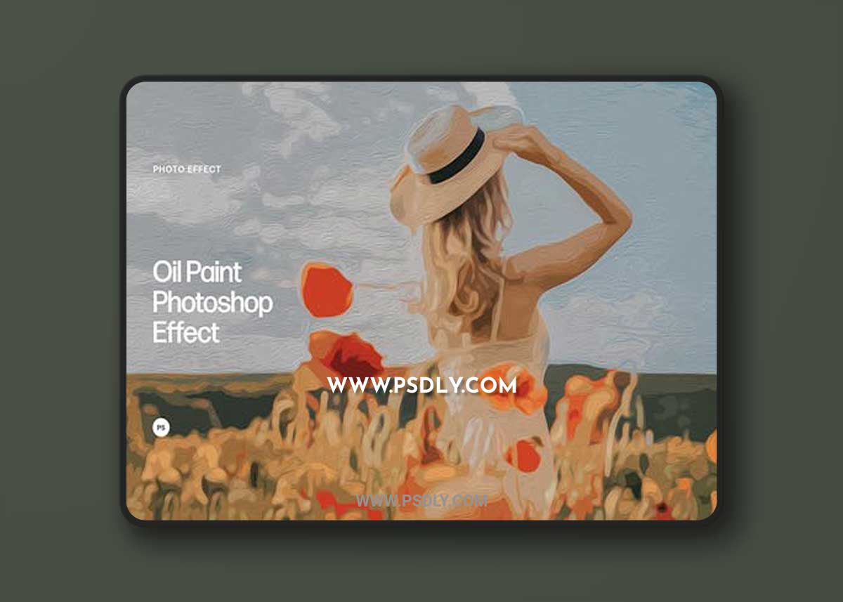Oil Paint Photo Effect for Photoshop