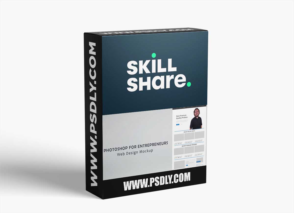 Photoshop for Entrepreneurs : Web Design Mockup
