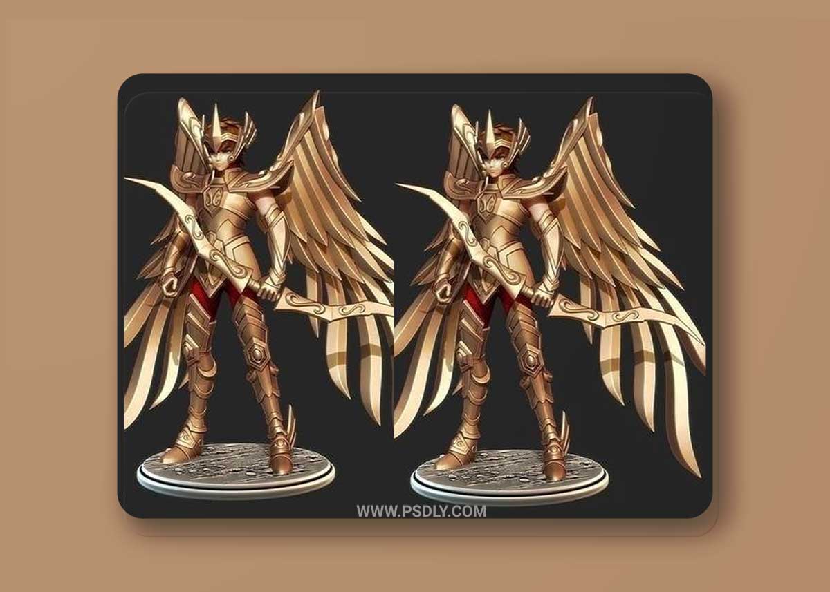 Saint Seiya Aiolos Sagittarius 3D Printable