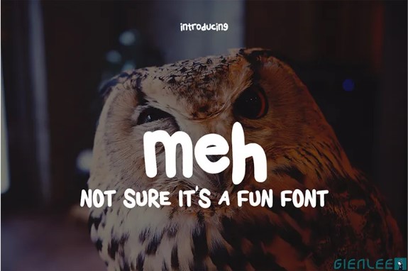 Meh - Fun Font GL