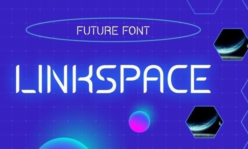 Linkspace - Futuristic Techno Font