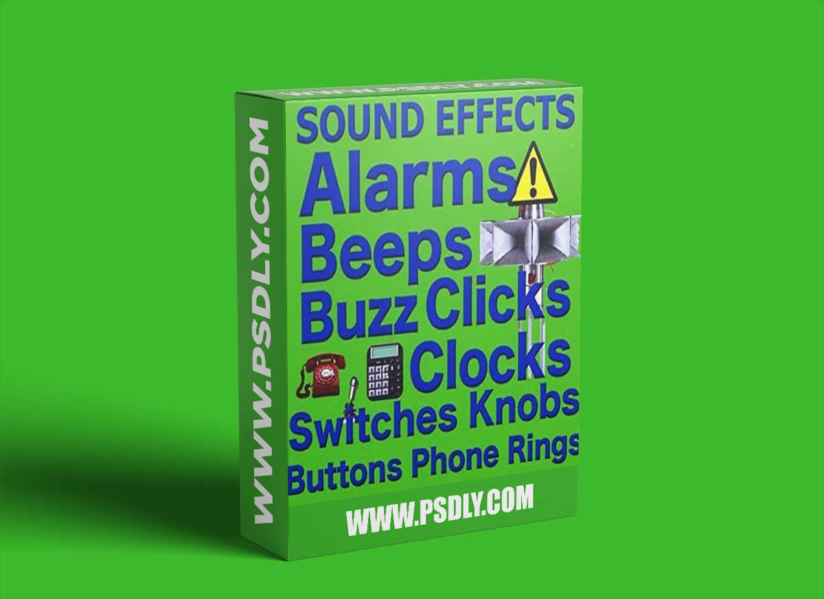 Sound Effects Alarms Buzzes Buttons Switches Clocks Telephones Ringing MP3