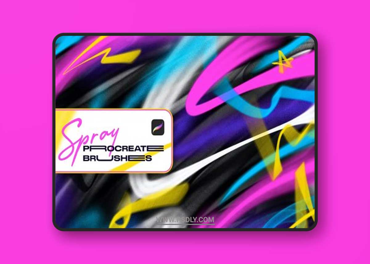 Spray Procreate Brushes