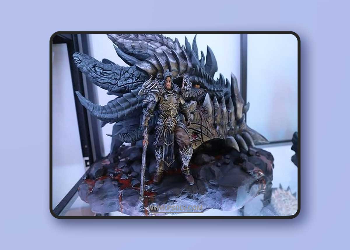Varian Wrynn Diorama 3D Printable