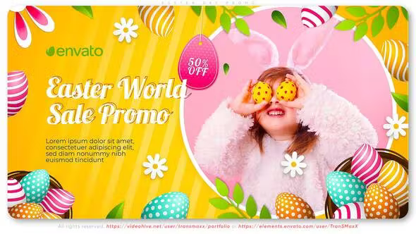 Videohive Easter Day Promo 36923505