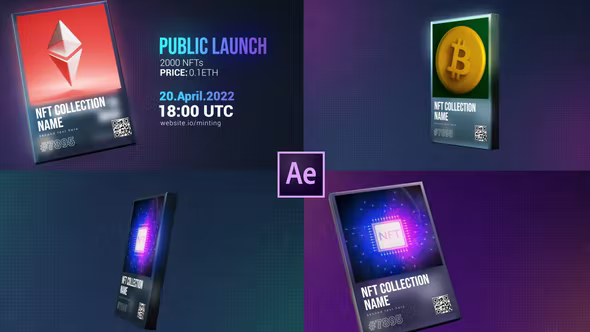 Videohive NFT Elements Pack 37212368