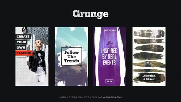 Videohive Stories - Grunge 36942450