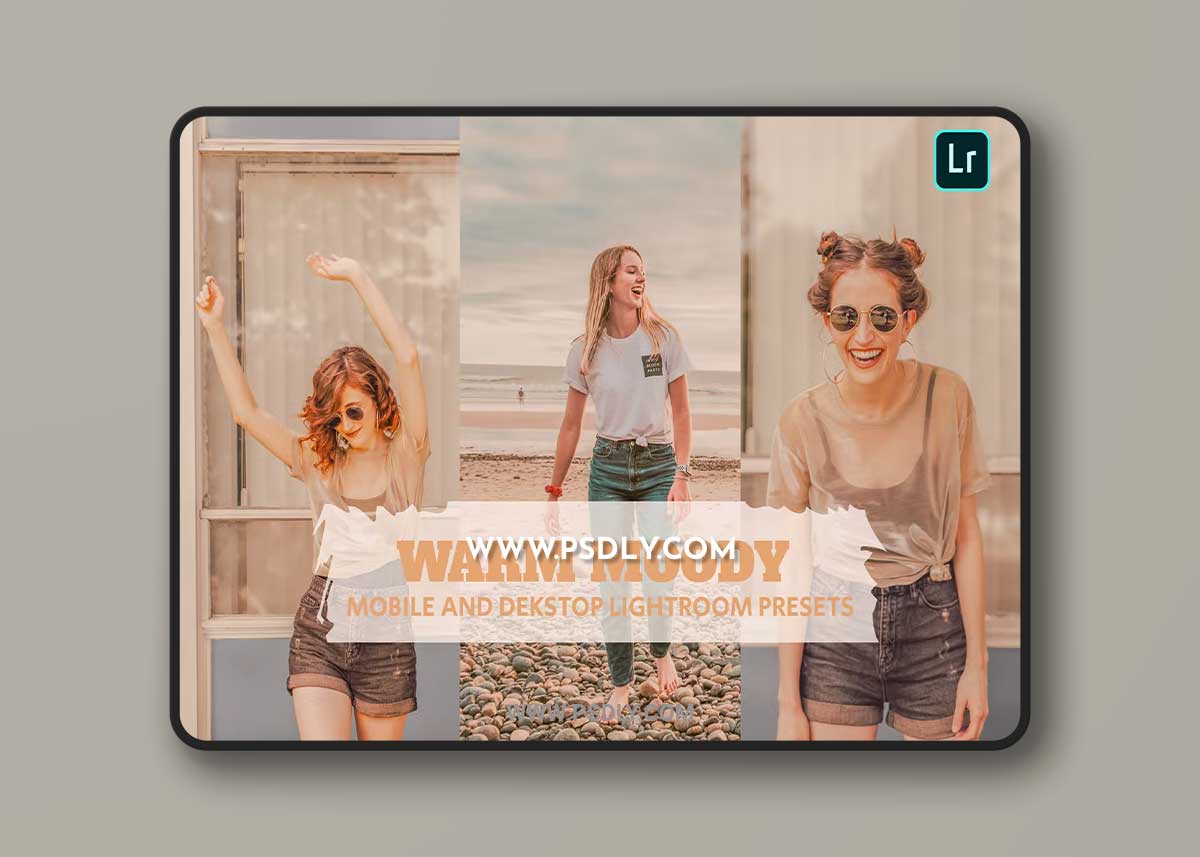 Warm Moody Lightroom Presets Dekstop and Mobile