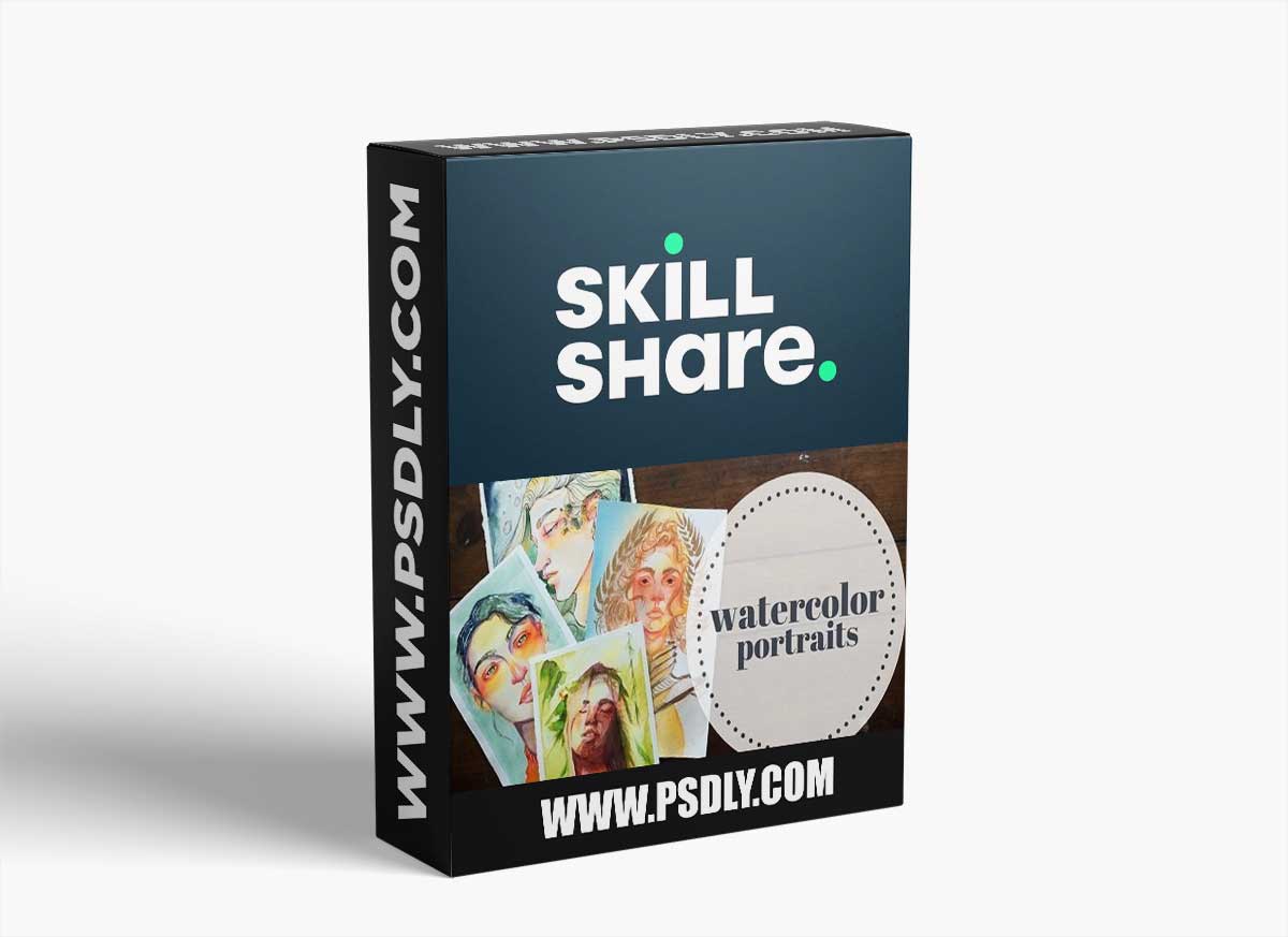 Watercolor Portraits - Dynamic Atmosphere and Whimsical Skin Tones