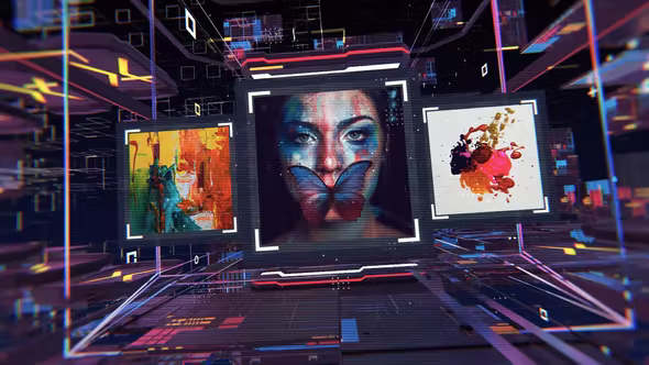 Videohive Digital Art Presentation 37085973