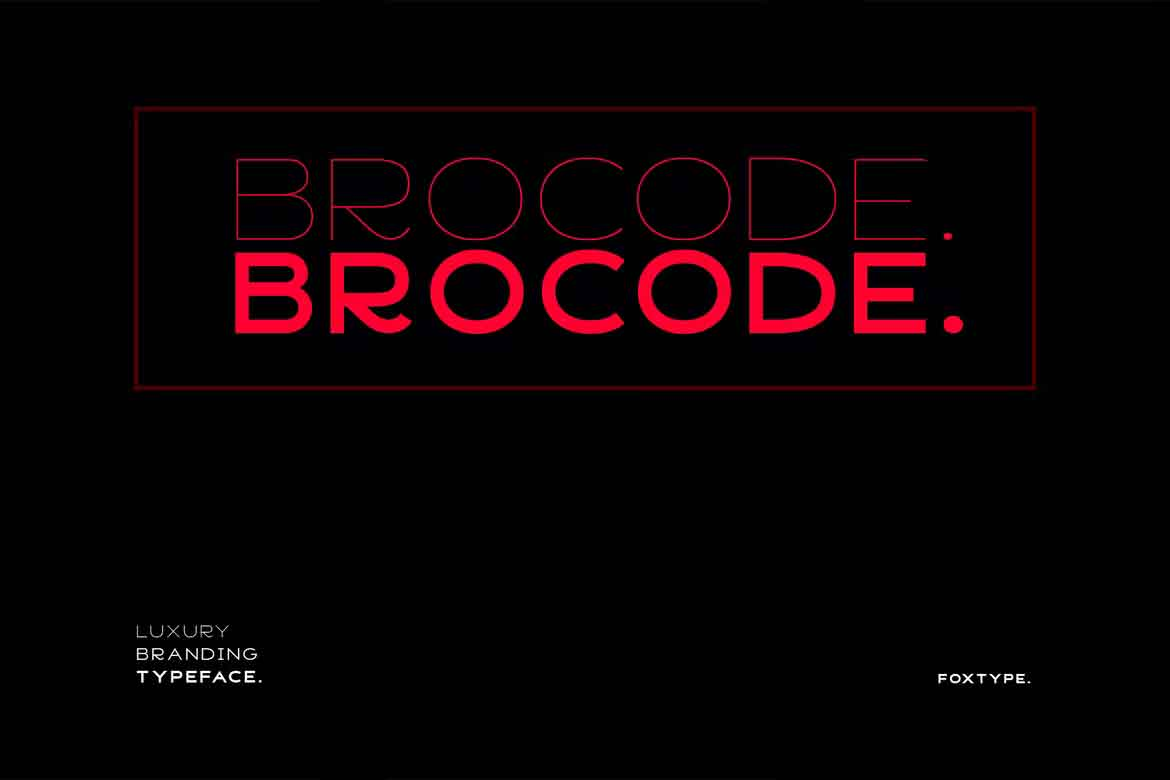 Brocode Font