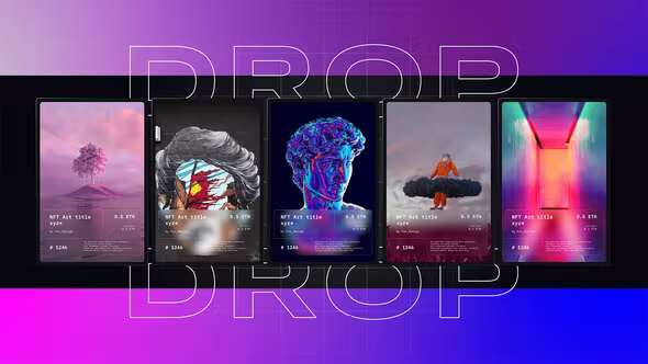 Videohive NFT Drop Promo 37262410