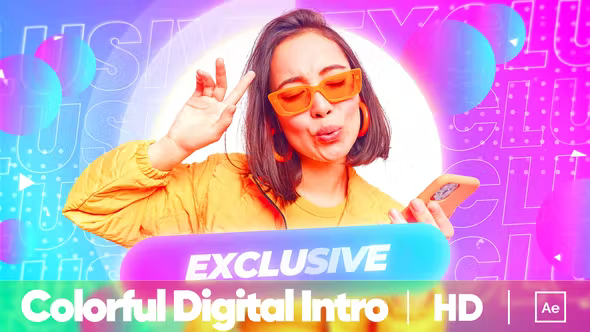 Videohive Colorful Intro 37256285