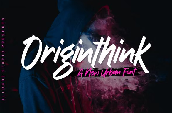 Originthink - An Urban Style Font
