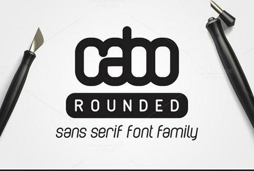 Cabo Rounded Font Family