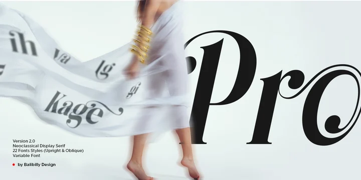 Kage Pro Font Family
