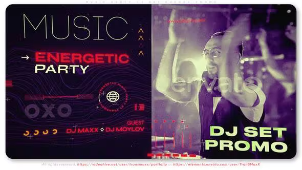 Videohive Music Party DJ Set Energy Promo 37386715
