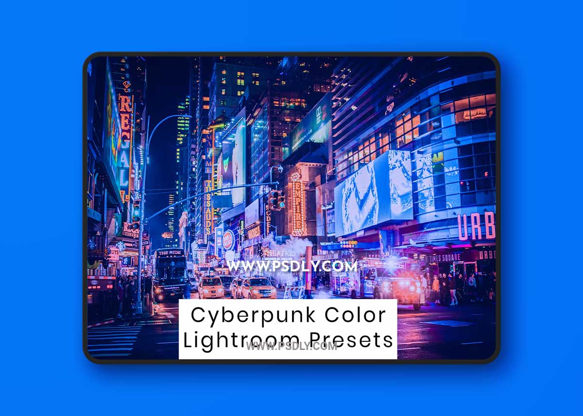 10 Cyberpunk Color Lightroom Presets