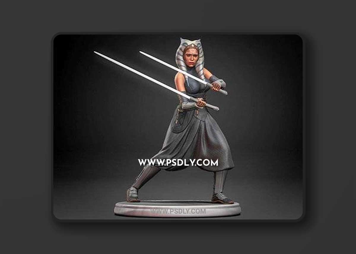 3D Print Models Asoka Tano (Mandolorian) StarWars