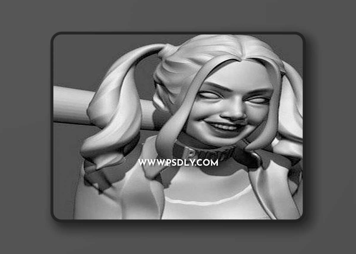 3D Print Models Harley Quinn