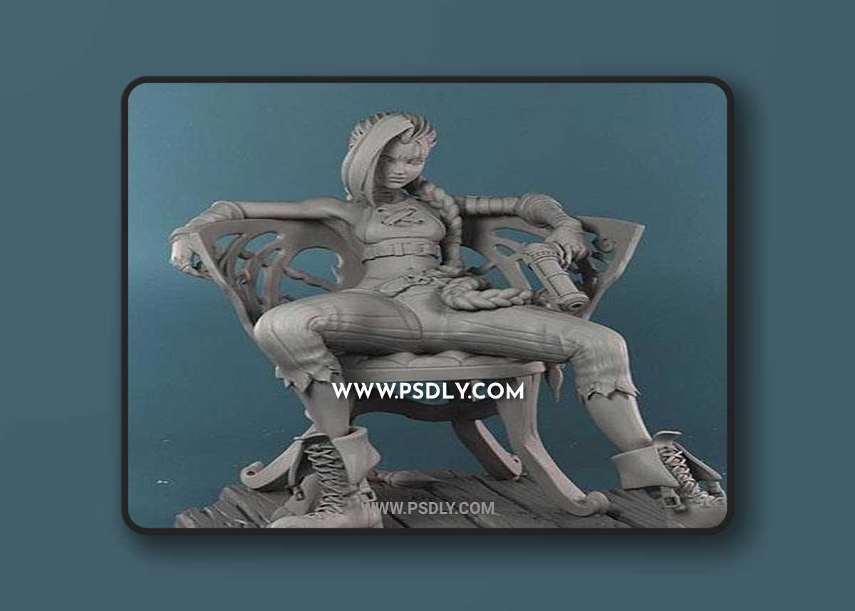 3D Print Models Jinx chitubox - League of Legends