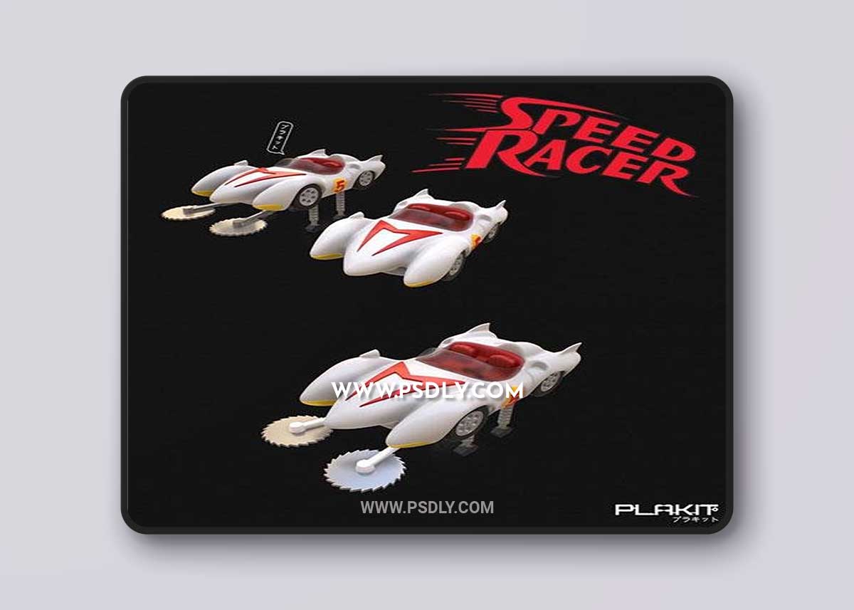 3D Print Models PlaKit Speed Racer
