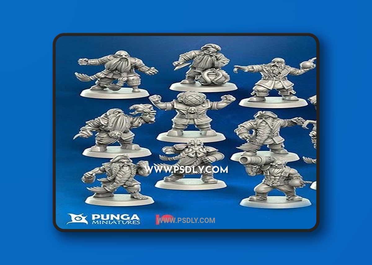 3D Print Models Punga Miniatures - Stern buoys (part2)