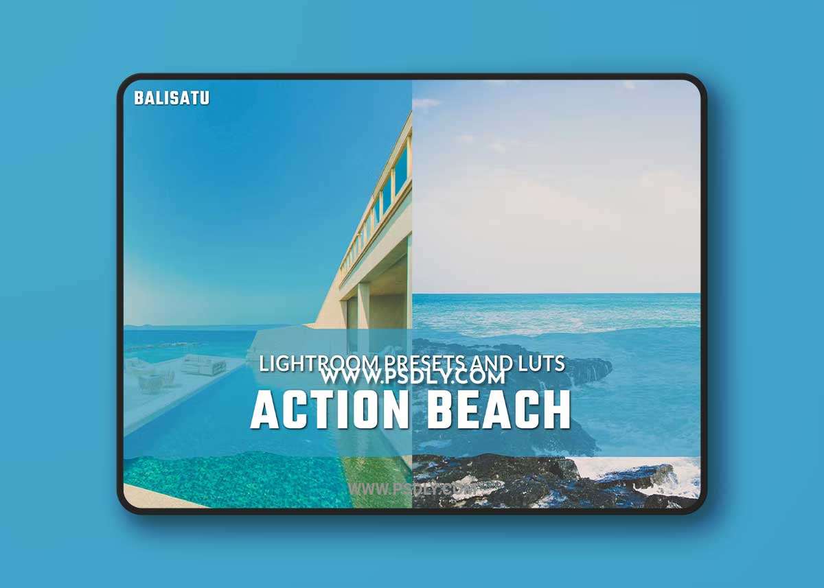 Action Beach LUTs and Lightroom Presets VEQWWWA