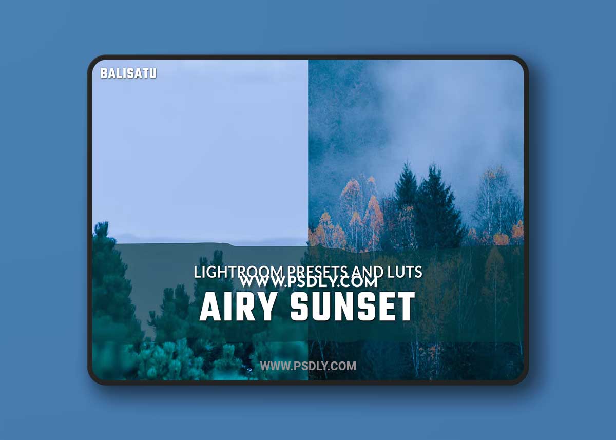 Airy Sunset LUTs and Lightroom Presets XMGSE97