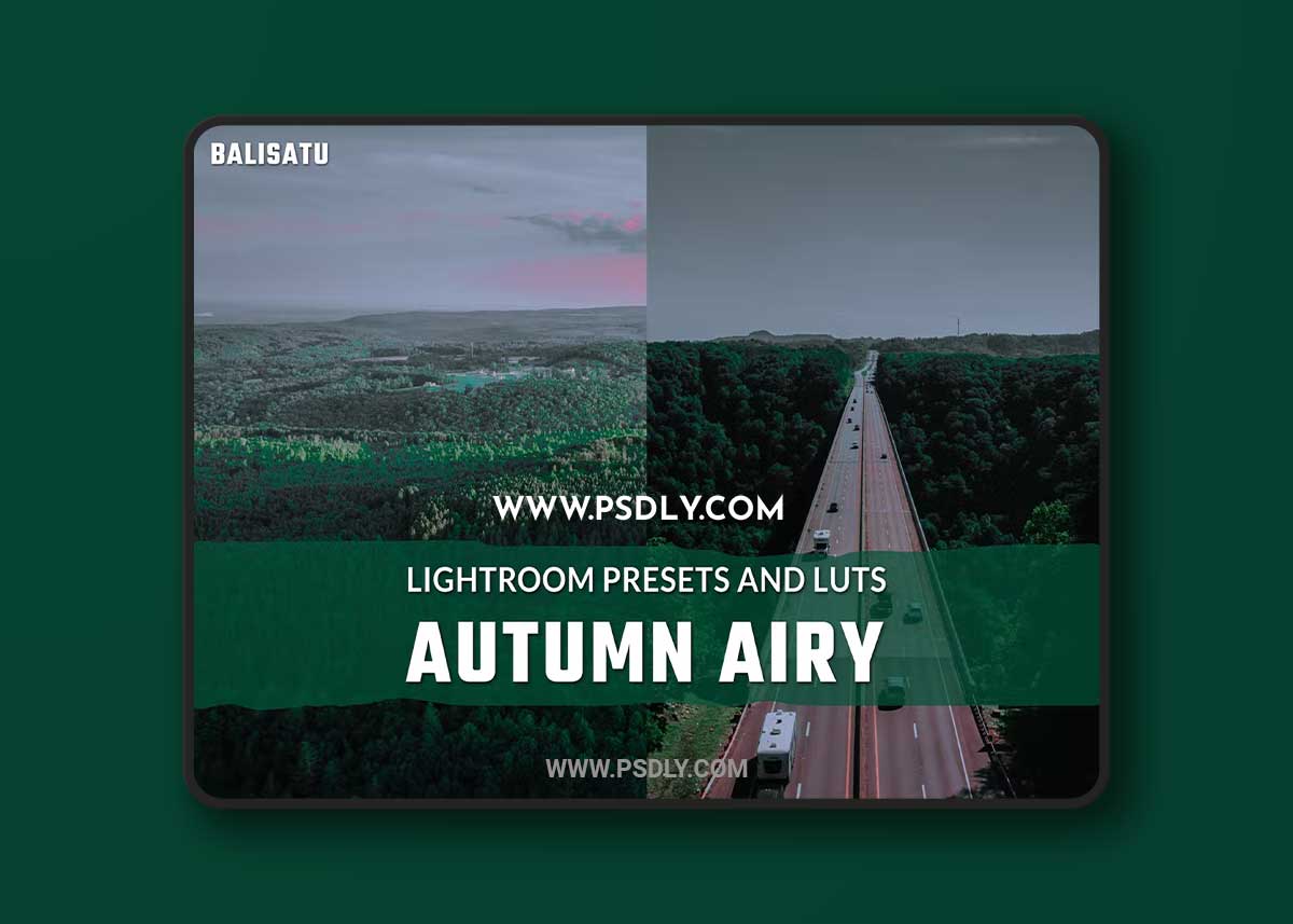 Autumn Airy LUTs and Lightroom Presets